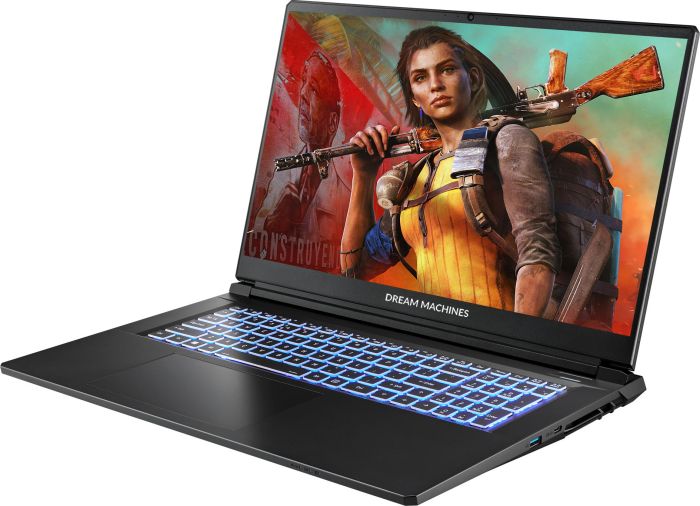 Ноутбук Dream Machines RT5060-17 17.3FHD IPS, AMD R7 260, 16GB, F1TB, NVD5060-8, DOS, чорний