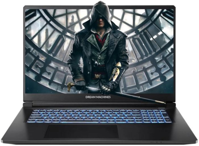 Dream Machines Notebook RT5050-17 17.3FHD IPS, AMD R7 H255, 16GB, F512GB, NVD5050-8, DOS, black