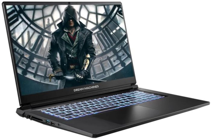 Dream Machines Notebook RT5050-17 17.3FHD IPS, AMD R7 H255, 16GB, F512GB, NVD5050-8, DOS, black