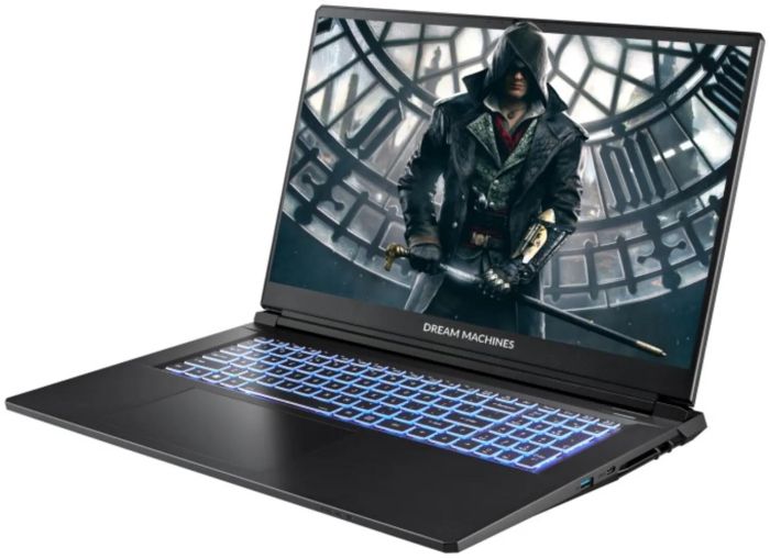Dream Machines Notebook RT5050-17 17.3FHD IPS, AMD R7 H255, 16GB, F512GB, NVD5050-8, DOS, black