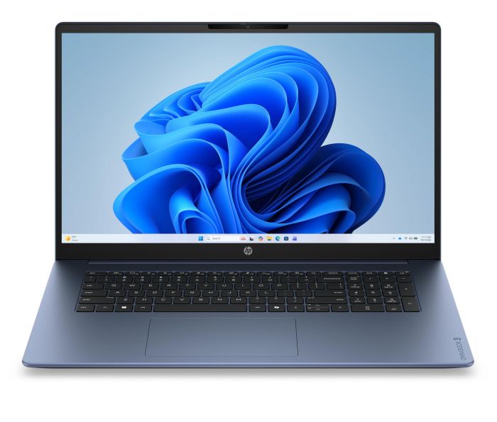 HP Notebook OmniBook 3 AI PC 17-dg0004ua 17.3" FHD IPS AG, Intel 7-350, 16GB, F512GB, UMA, DOS, blue
