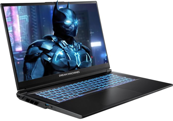 Dream Machines Notebook RG5070-17 17.3QHD IPS, Intel i9-14900HX, 32GB, F1TB, NVD5070-8, DOS, black