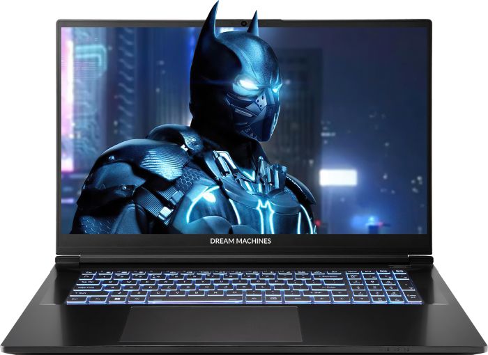Dream Machines Notebook RG5070-17 17.3QHD IPS, Intel i9-14900HX, 32GB, F1TB, NVD5070-8, DOS, black
