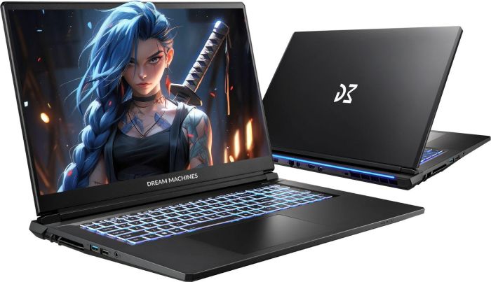 Dream Machines Notebook RG5050-17 17.3FHD IPS, Intel i5-13420H, 16GB, F512GB, NVD5050-8, DOS, black