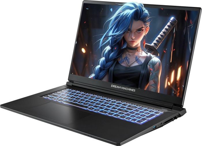 Dream Machines Notebook RG5050-17 17.3FHD IPS, Intel i5-13420H, 16GB, F512GB, NVD5050-8, DOS, black