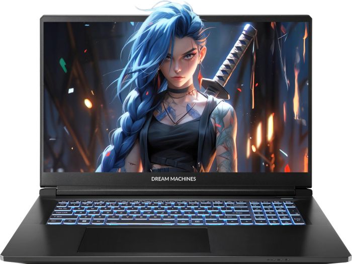 Dream Machines Notebook RG5050-17 17.3FHD IPS, Intel i5-13420H, 16GB, F512GB, NVD5050-8, DOS, black