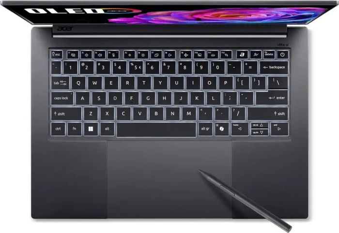 Acer Notebook Swift X 14 SFX14-61G 14.5" 2.8K OLED Touch, AMD R7-350, 16GB, F1TB, NVD5060-8, Win11, gray