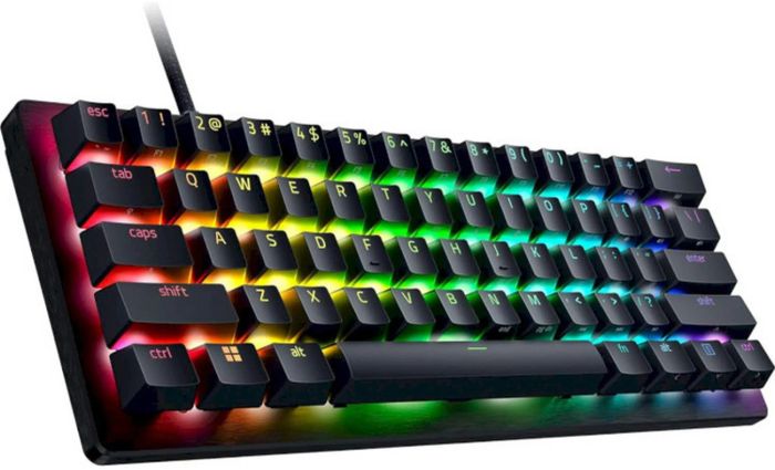 Клавіатура Razer Huntsman V3 Pro Mini 61key Analog Optical Switches USB-A EN, RGB, чорний