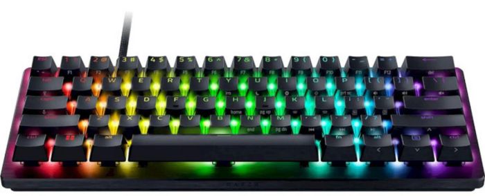 Клавіатура Razer Huntsman V3 Pro Mini 61key Analog Optical Switches USB-A EN, RGB, чорний