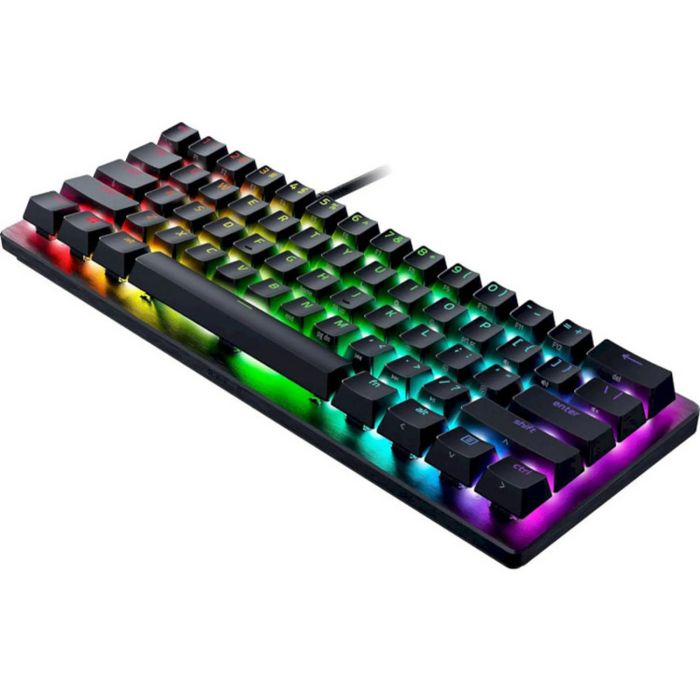 Клавіатура Razer Huntsman V3 Pro Mini 61key Analog Optical Switches USB-A EN, RGB, чорний