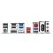 GIGABYTE Motherboard Z890 UD WIFI6E s1851 Z890 4xDDR5 M.2 Wi-Fi DP ATX