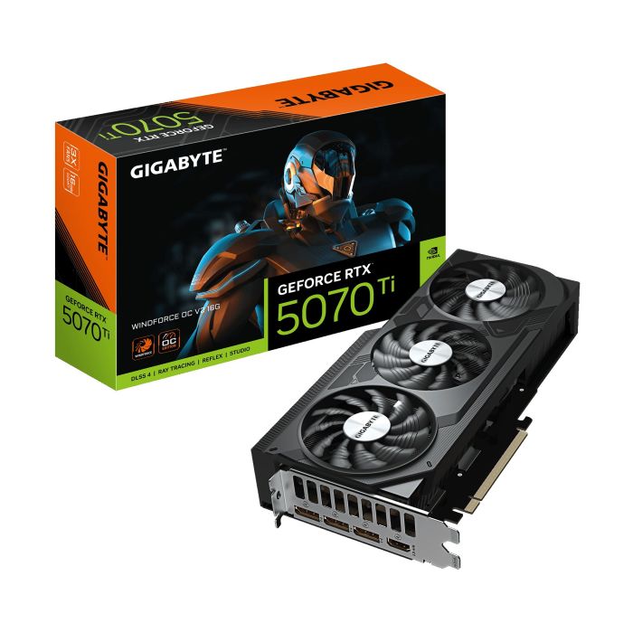 Відеокарта GIGABYTE GeForce RTX 5070 Ti 16GB GDDR7 WINDFORCE OC V2