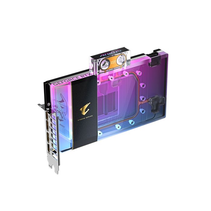 Відеокарта GIGABYTE GeForce RTX 5090 32GB GDDR7 AORUS EXTREME Waterforce WB під систему водного охолодження