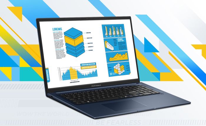 Ноутбук ASUS Vivobook 17 X1704MA-AU010 17.3" FHD IPS, Intel 5 320, 16GB, F512GB, UMA, NoOS, Голбой