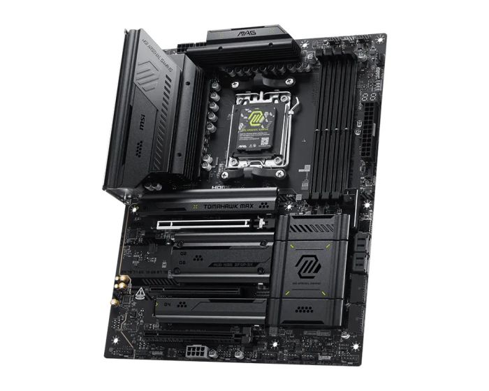 Материнcька плата MSI MAG X870E TOMAHAWK MAX WIFI sAM5 X870E 4xDDR5 M.2 HDMI Wi-Fi BT ATX