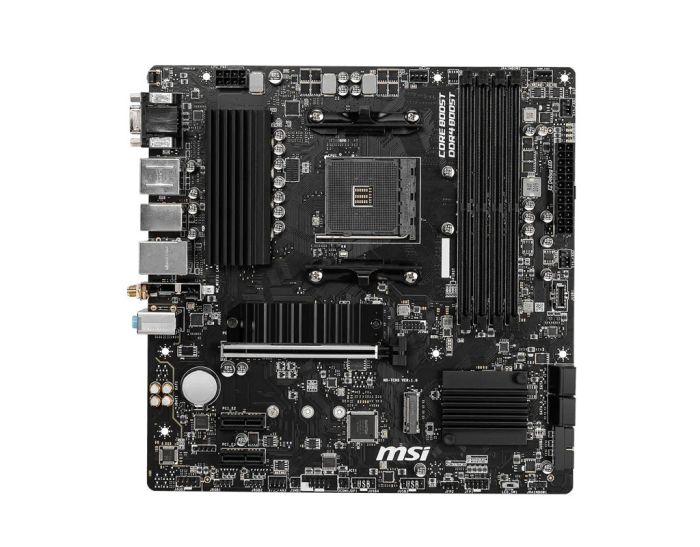 Материнcька плата MSI B550M PRO-VDH WIFI sAM4 B550 4xDDR4 M.2 HDMI DP D-Sub WiFi BT mATX
