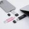 Портативний SSD Transcend  256GB USB 3.1 Gen 2 Type-A + Type-C ESD310 Чорний