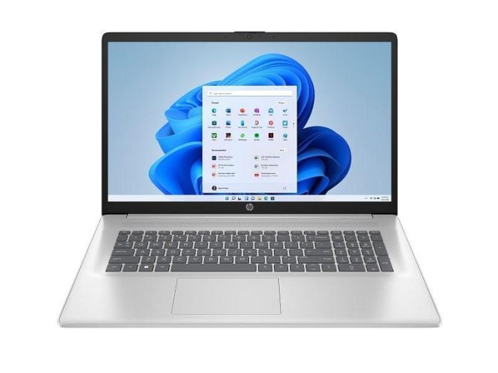 HP Notebook 17-cp2046ua 17.3" FHD IPS AG, R5-7520U, 16GB, F512GB, UMA, Win11H, silver
