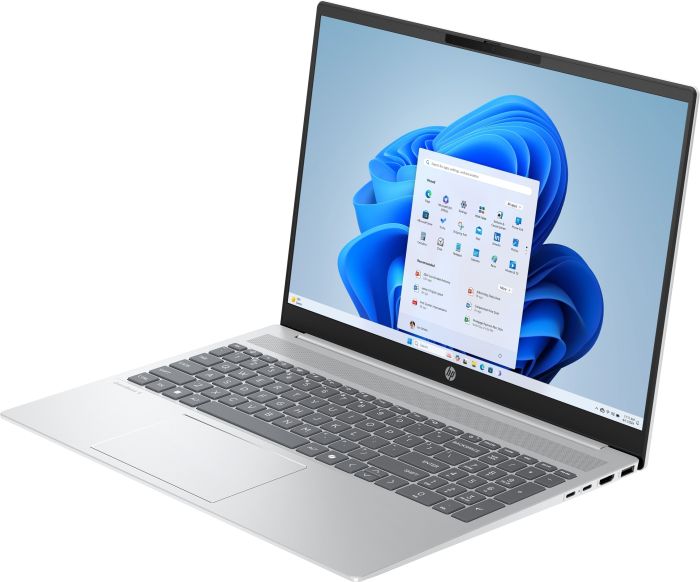 HP Notebook 17-cp2046ua 17.3" FHD IPS AG, R5-7520U, 16GB, F512GB, UMA, Win11H, silver