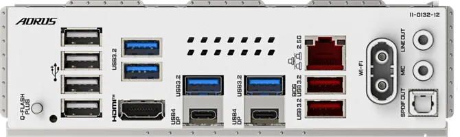 GIGABYTE Motherboard X870E AORUS ELITE WIFI7 ICE sAM5 X870 4xDDR5 M.2 Wi-Fi BT HDMI Typc-C ATX White