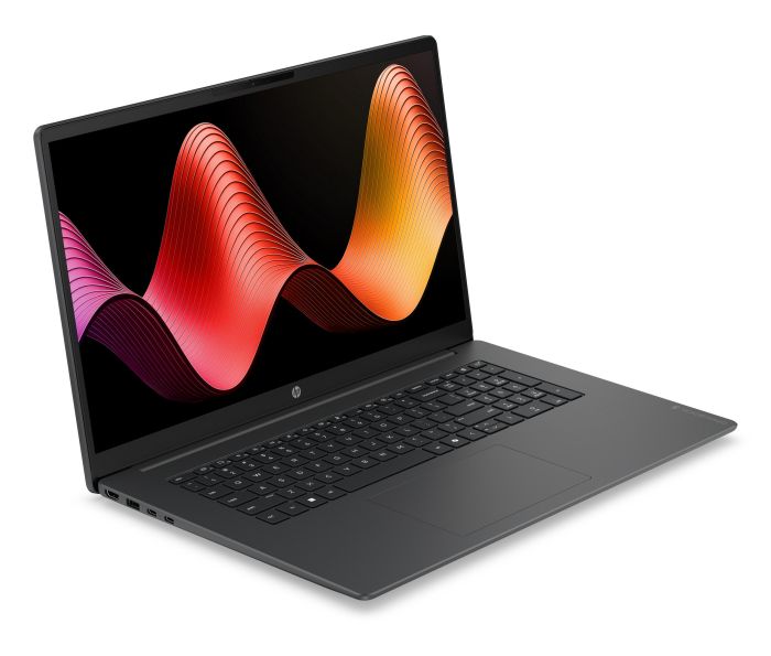 HP Notebook OmniBook 3 17-dk0000ua 17.3" FHD IPS AG, Intel 5-120U, 16GB, F512GB, UMA, DOS, black
