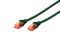 Патч-корд DIGITUS CAT 6 UTP, 0.25м, AWG 26/7, Cu, LSZH, зеленый