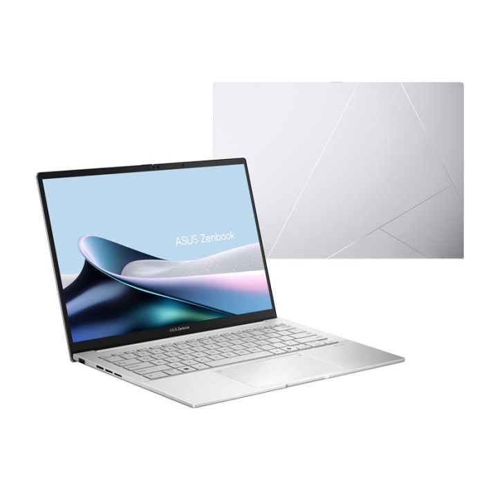 ASUS Notebook Zenbook 14 UX3405CA-ST1260 14" 3K OLED, Intel Ultra 7 255H, 16GB, F1TB, UMA, NoOS, Silver