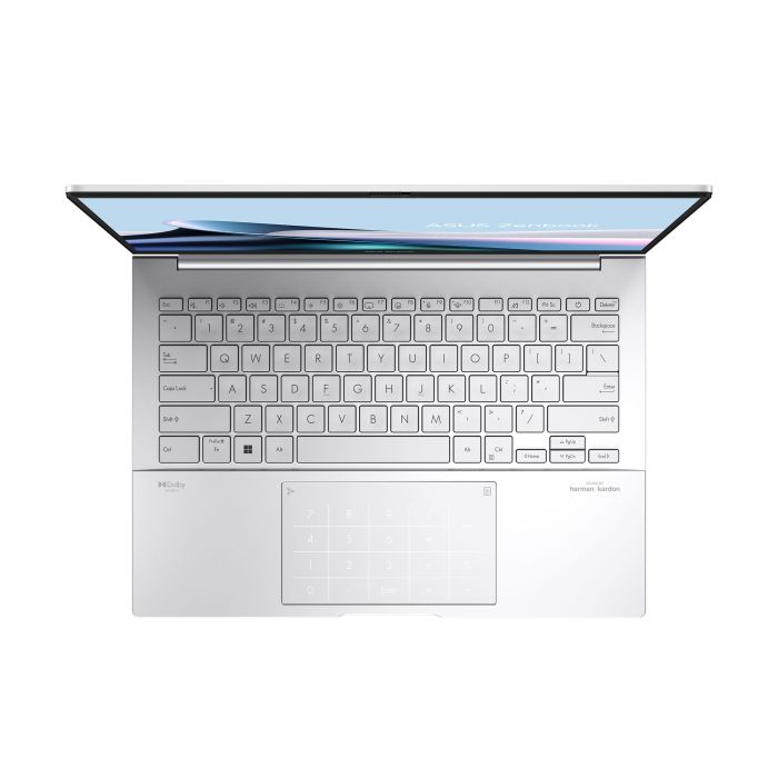 ASUS Notebook Zenbook 14 UX3405CA-ST782X 14" 3K OLED, Intel Ultra 9 285H, 32GB, F1TB, UMA, Win11P, Silver