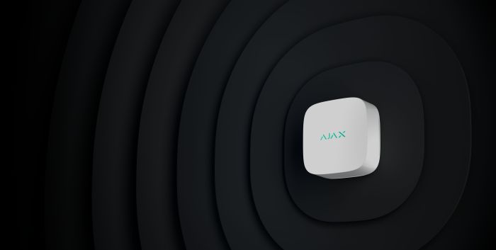 Ajax LifeQuality Lite Jeweler air quality sensor, temperature, humidity, wireless, white (172145.388.WH1)