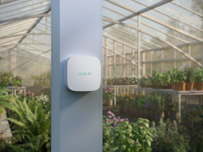 Ajax LifeQuality Lite Jeweler air quality sensor, temperature, humidity, wireless, white (172145.388.WH1)