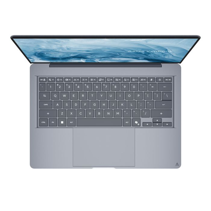Ноутбук ASUS Zenbook 14 UX3480QA-U1111W 14" WUXGA OLED, Qualcomm X X1 26 100, 8GB, F256GB, UMA, Win11, Блакитний