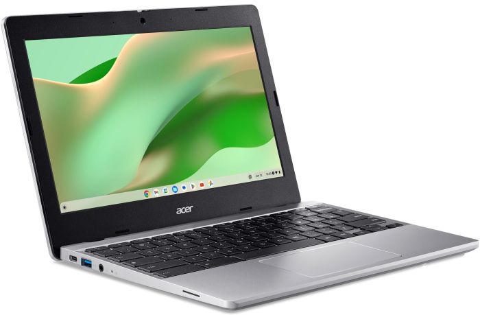 Ноутбук Acer Chromebook CB311-12H 11", Intel C N100, 8GB, F128GB, UMA, ChromeOS, серебристый