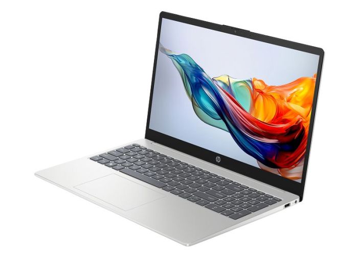 Ноутбук HP 15-fc0331ua 15.6" FHD IPS AG, AMD R7-7730U, 16GB, F512GB, UMA, DOS, сріблястий