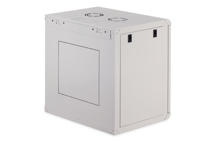 Шафа DIGITUS 19", 12U, Wall Mounting Dynamic Basic, 600x450 мм, 60кг максимально, сіра