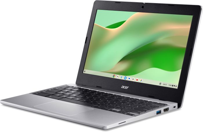 Ноутбук Acer Chromebook CB311-12H 11", Intel C N100, 8GB, F128GB, UMA, ChromeOS, серебристый