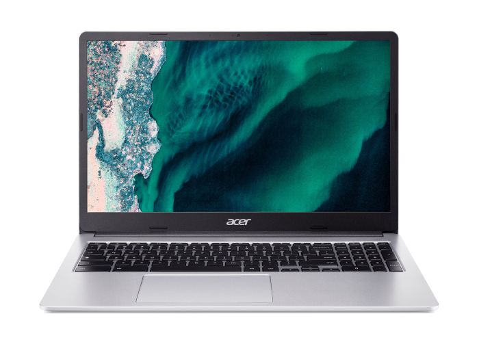 Ноутбук Acer Chromebook CB315-4HT 15" FHD IPS Touch, Intel C N4500, 8GB, F128GB, UMA, ChromeOS, сріблястий