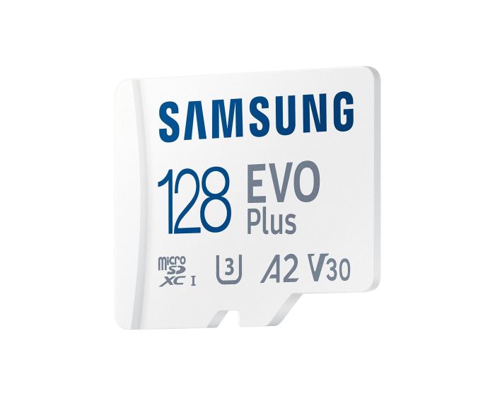 Карта памяти Samsung microSD 128GB C10 UHS-I  R130MB/s Evo Plus + SD